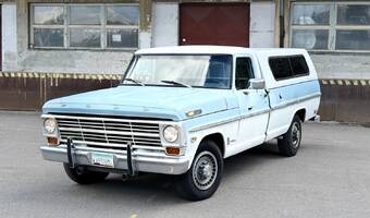 Ford F250 Custom Cab Camper Special 1968